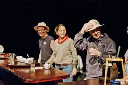 Enjoying coffee tasting
